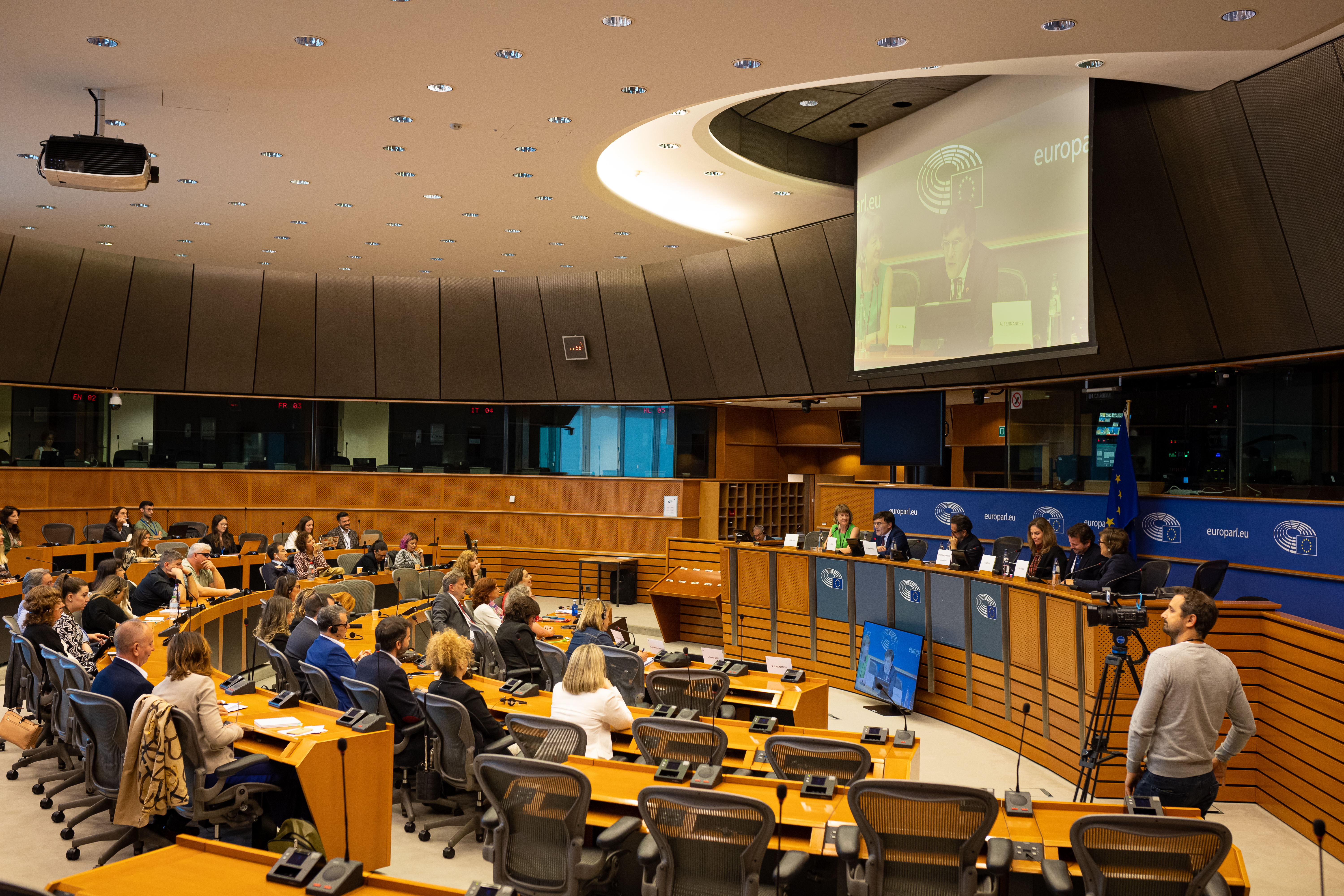 Mesa redonda del Parlamento Europeo