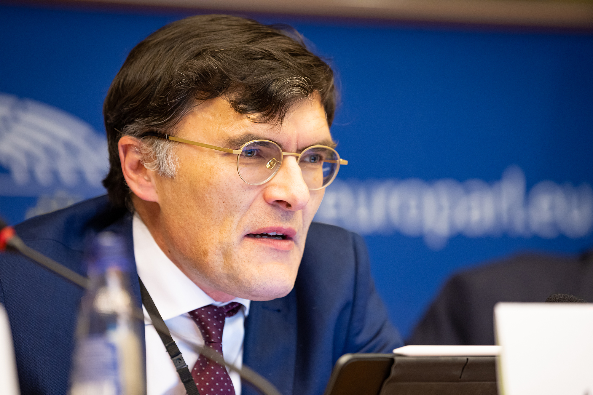 Alberto Durán en el Parlamento Europeo