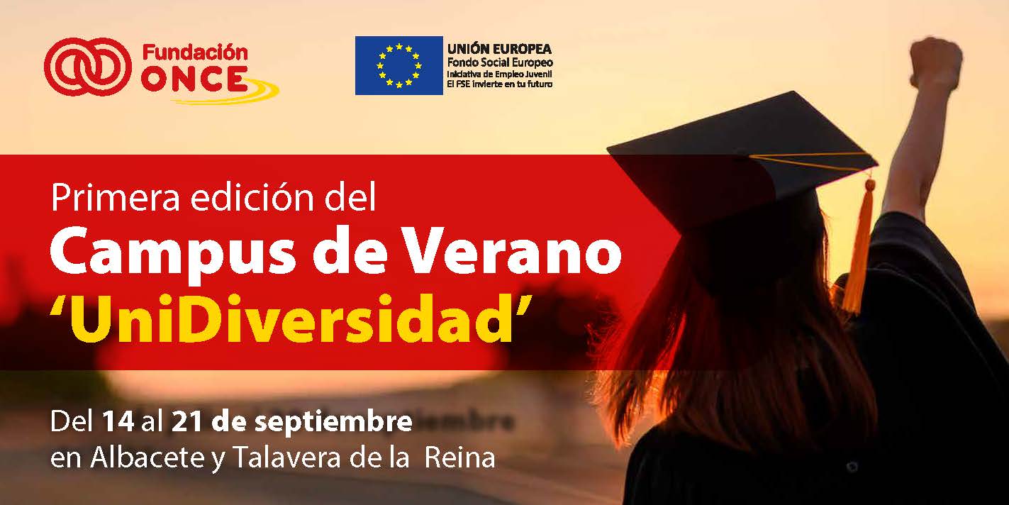 Cartel Campus de verano UniDiversidad Albacete y Talavera de la Reina