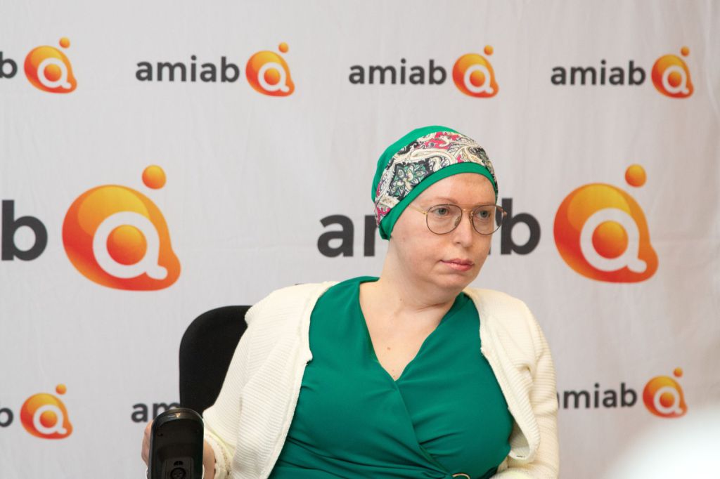 Encarni Rodríguez, presidenta de Amiab