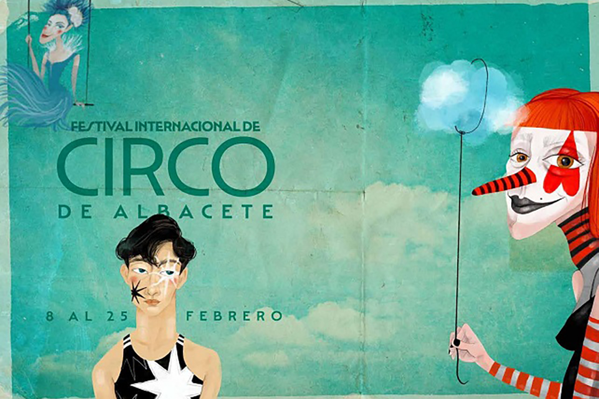 Cartel del Festival Internacional de Circo de Albacete 2024