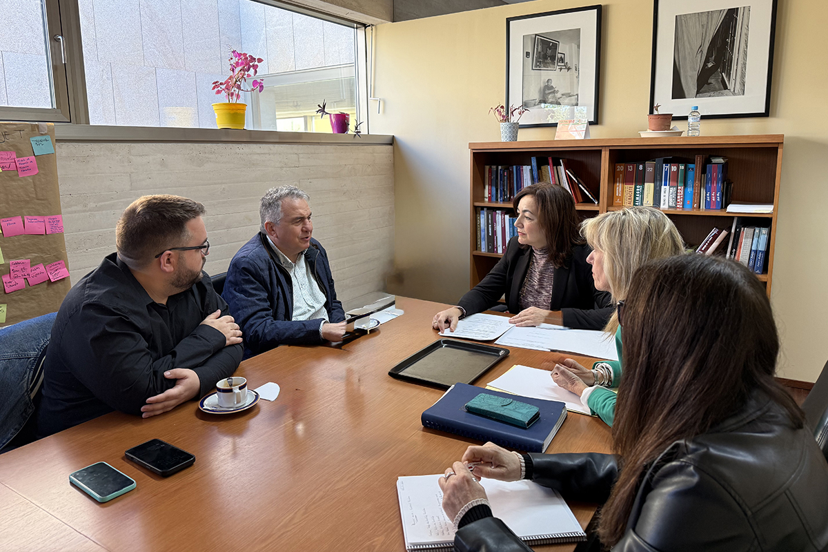 Reunión entre la ONCE y la directora general de Inclusión Educativa y Programas