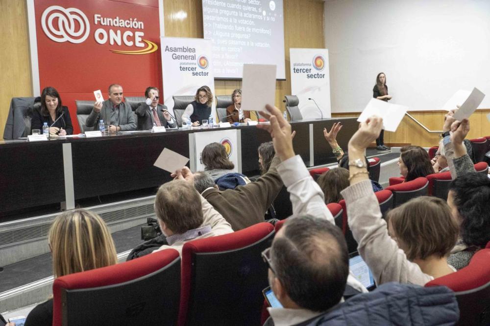 Foto Asamblea Plataforma del Tercer Sector
