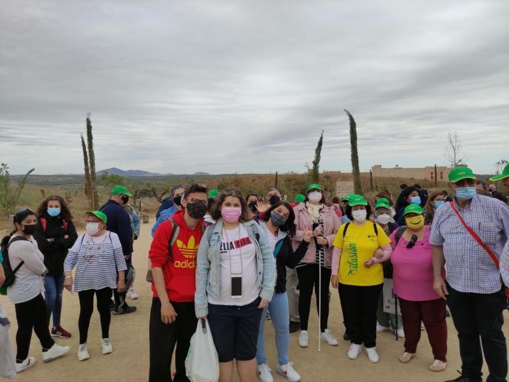 Foto de los participantes en la visita al Parque