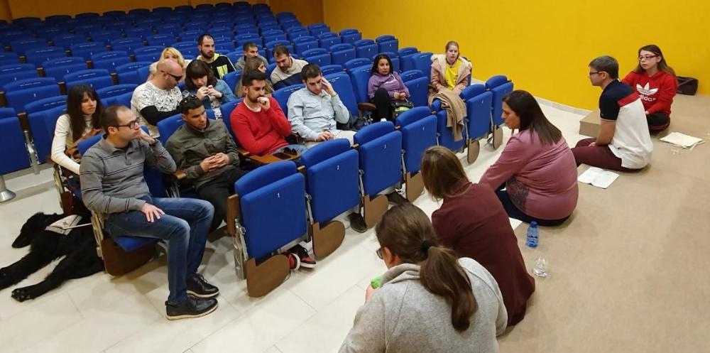 Jóvenes asistentes Convivencias en Millana