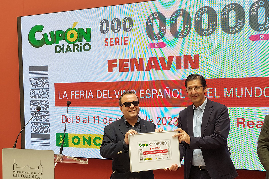 Presentando el cupón dedicado a FENAVIN