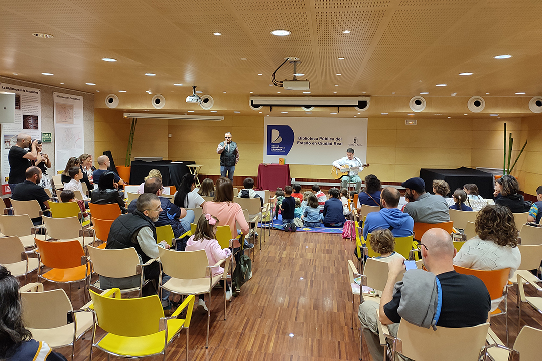 Actividad del Día del Libro en Ciudad Real
