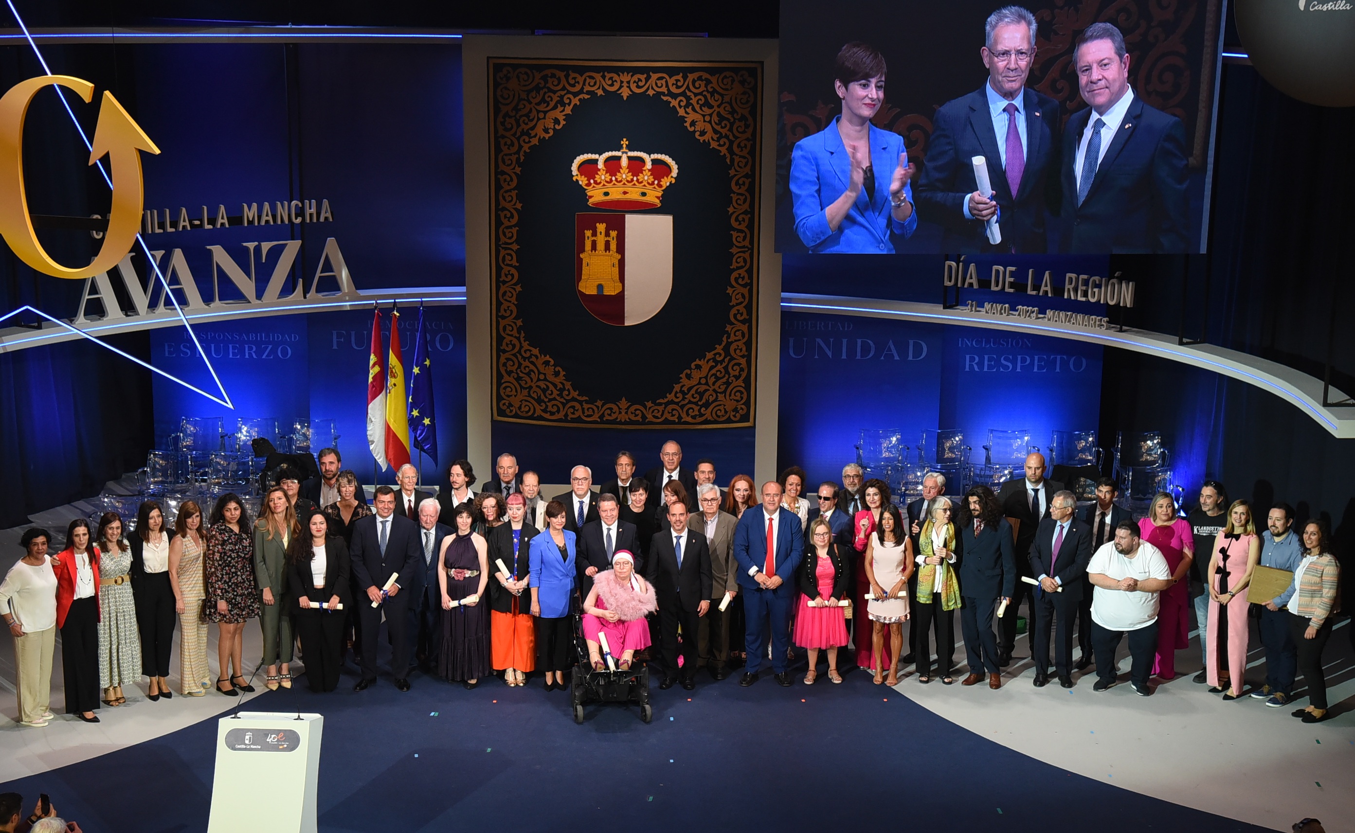 Acto de entrega Medalla de Oro Castilla - La Mancha