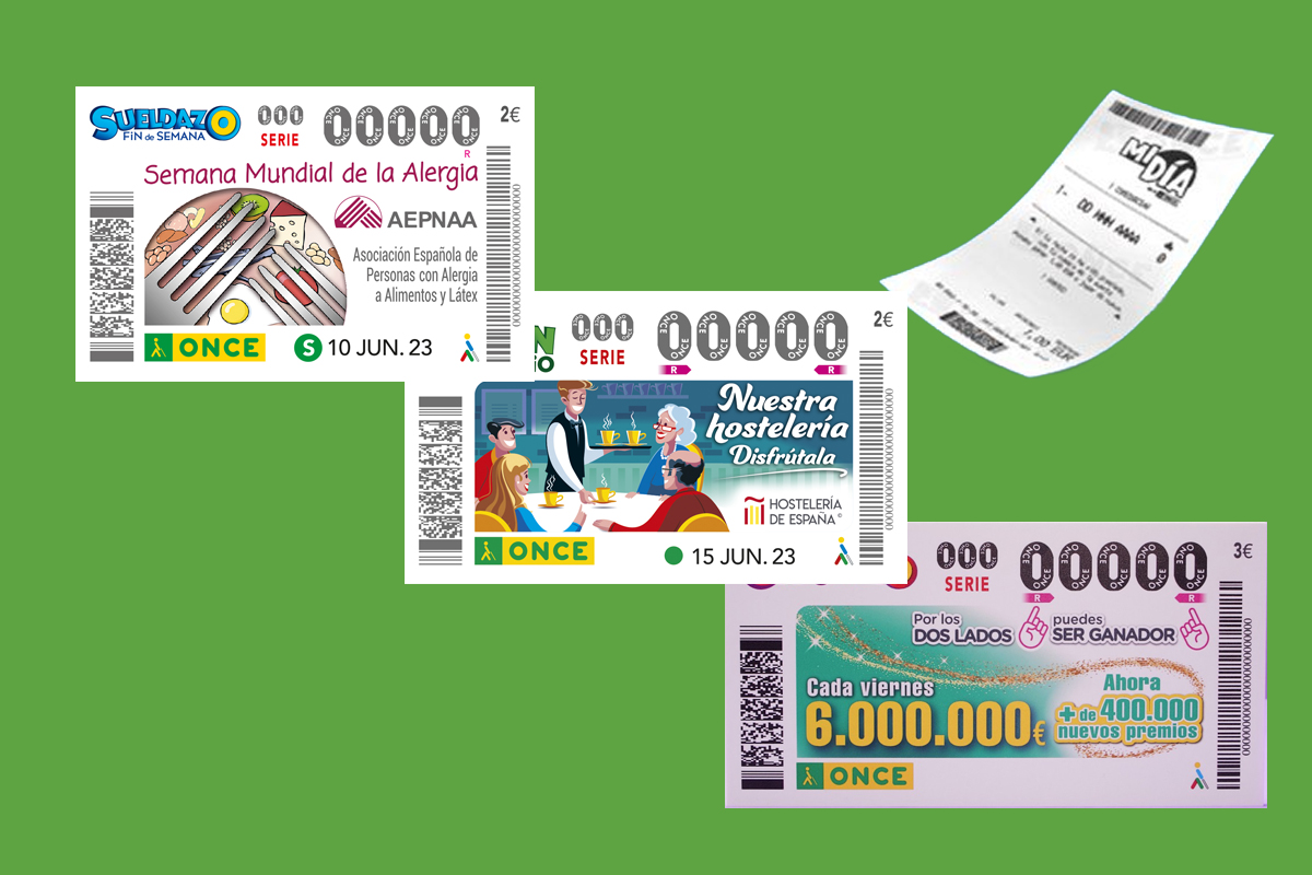 Imágenes de los sorteos premiados durante el mes de junio
