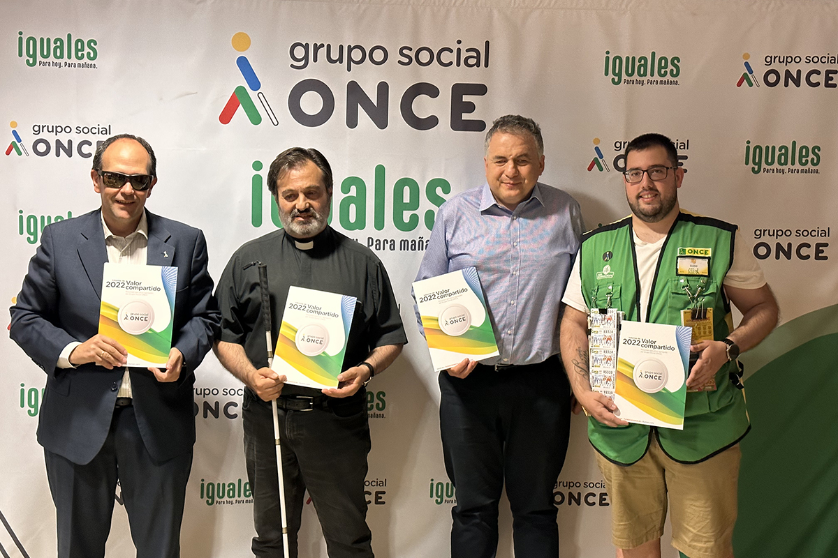 Presentación del informe de valor compartido del Grupo Social ONCE en Toledo