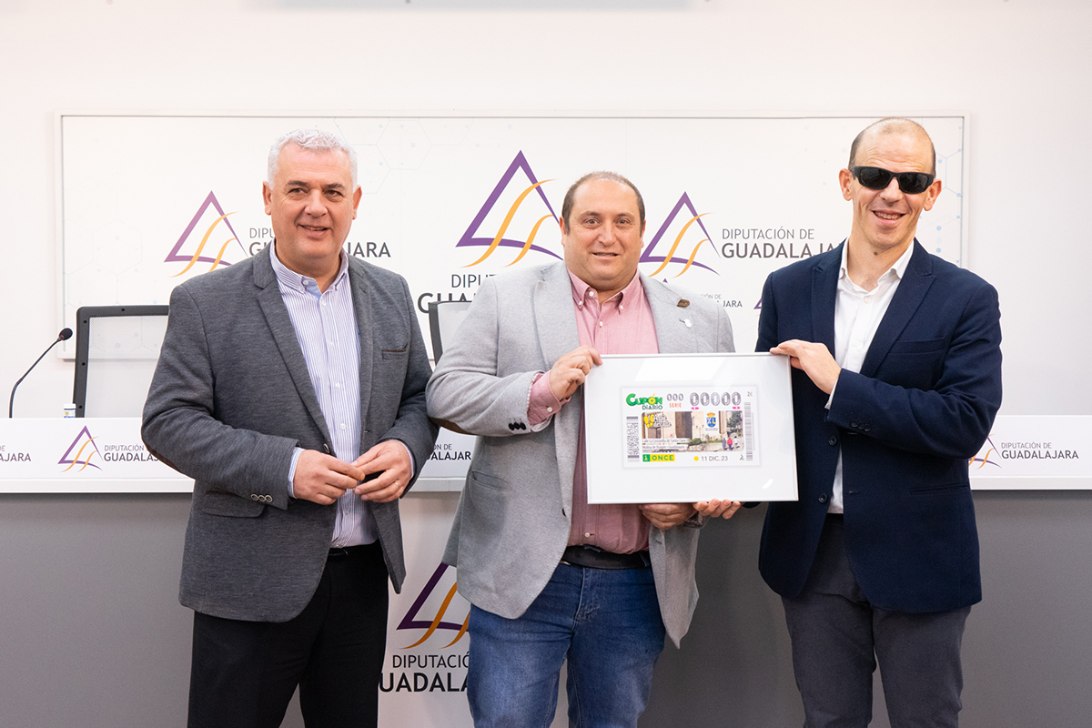 Presentación del cupón dedicado a Costanilla de Santa Clara, de Molina de Aragón