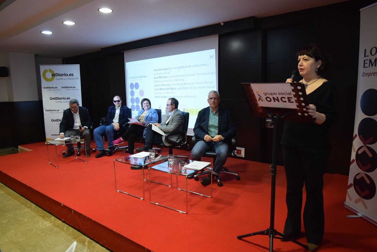 Desarrollo del debate durante la presentación del estudio 