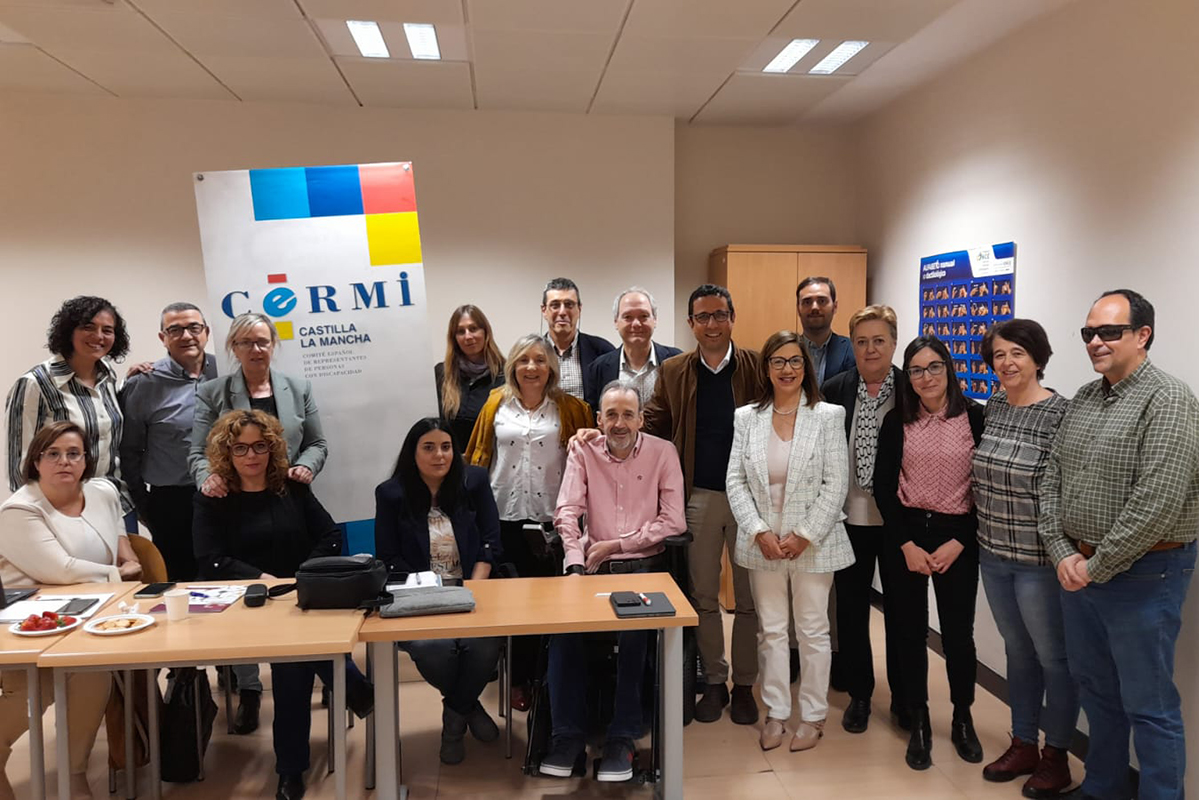 Miembros del CERMI Castilla-La Mancha