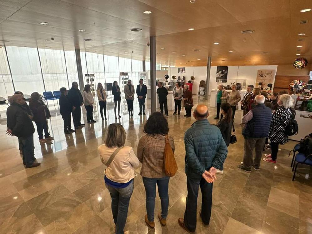 Acto de inauguración de la exposición "Toca la Radio" en Albacete