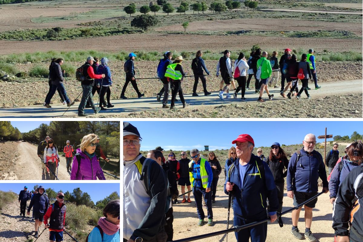 Imágenes de la ruta senderista inclusiva de Albacete: se 