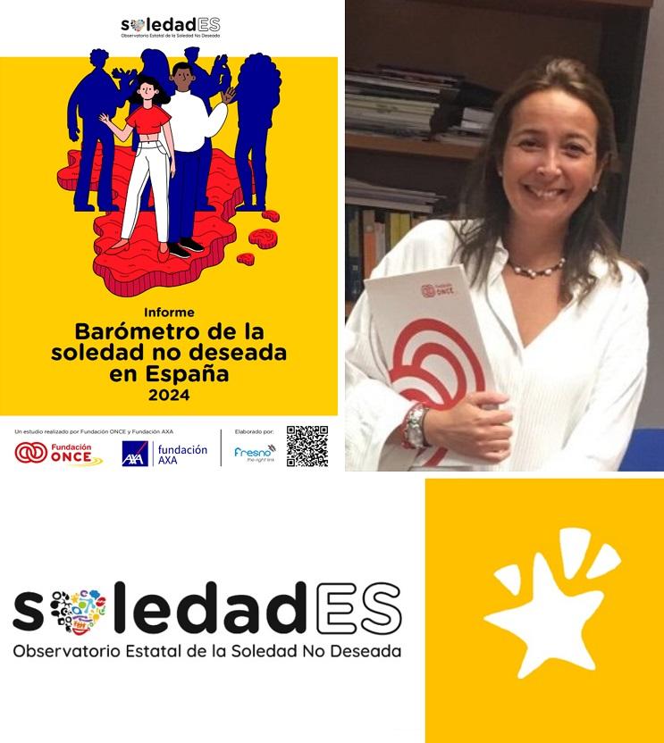 Cartel del Barómetro de la Soledad no Deseada en España, 