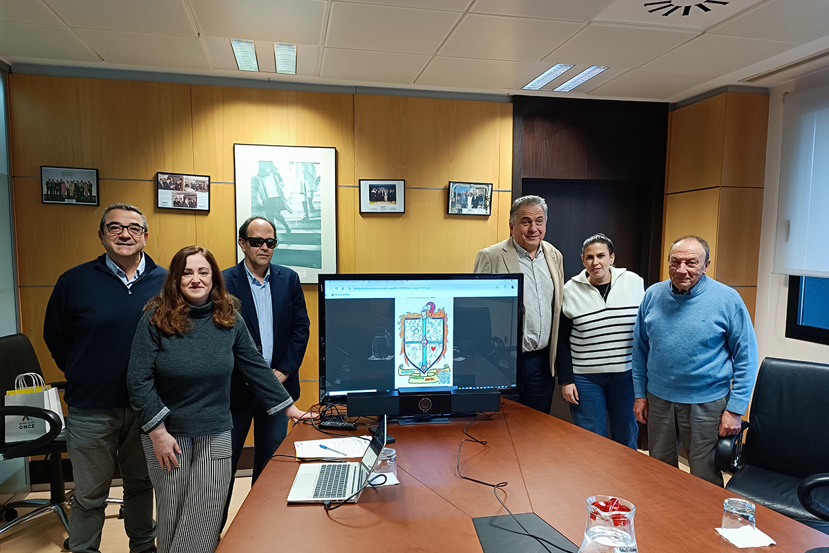 Miembros del jurado del 41 Concurso Escolar de la ONCE en Castilla-La Mancha