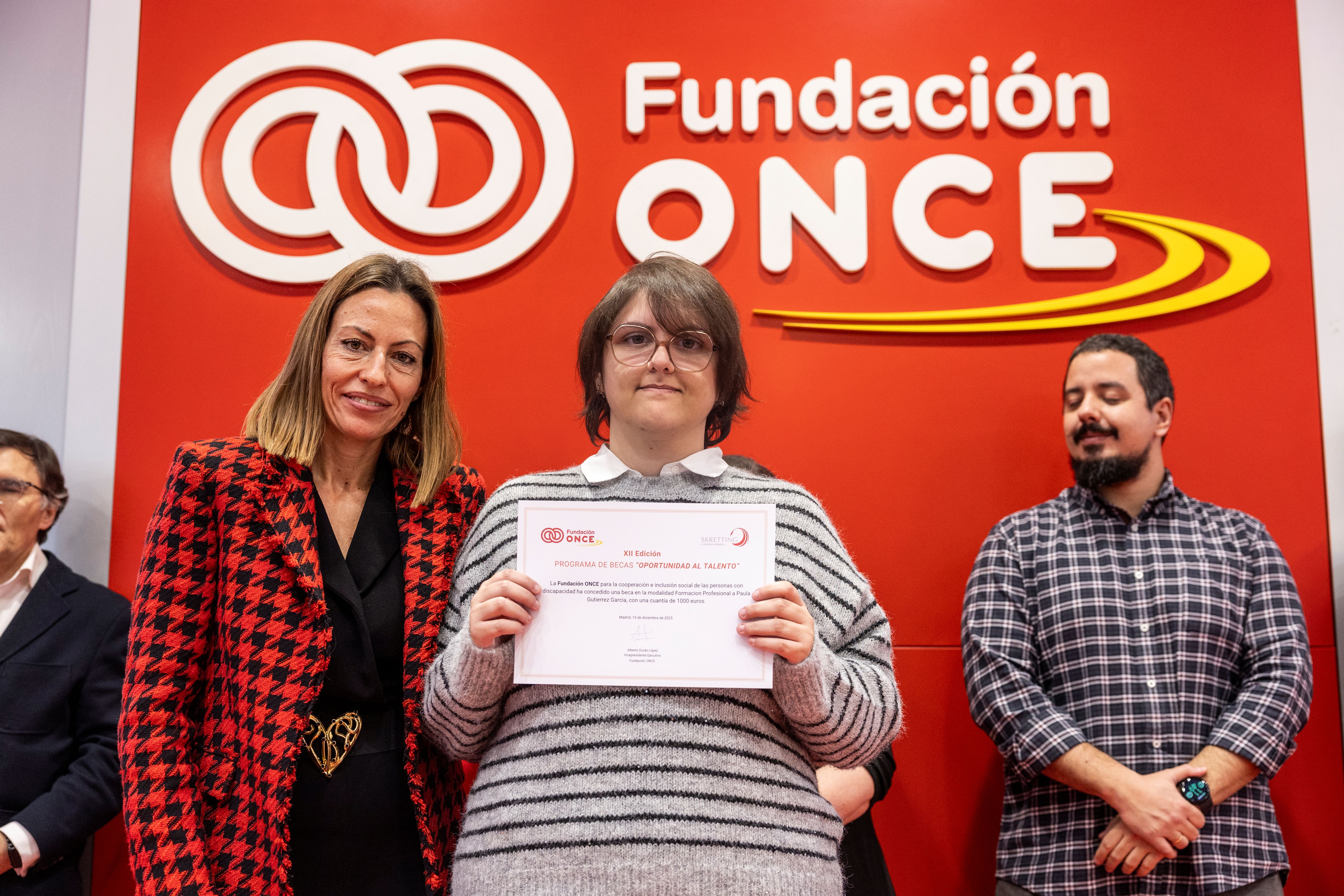 Beneficiaria de Castilla-La Mancha de las becas Oportunidad Por Talento