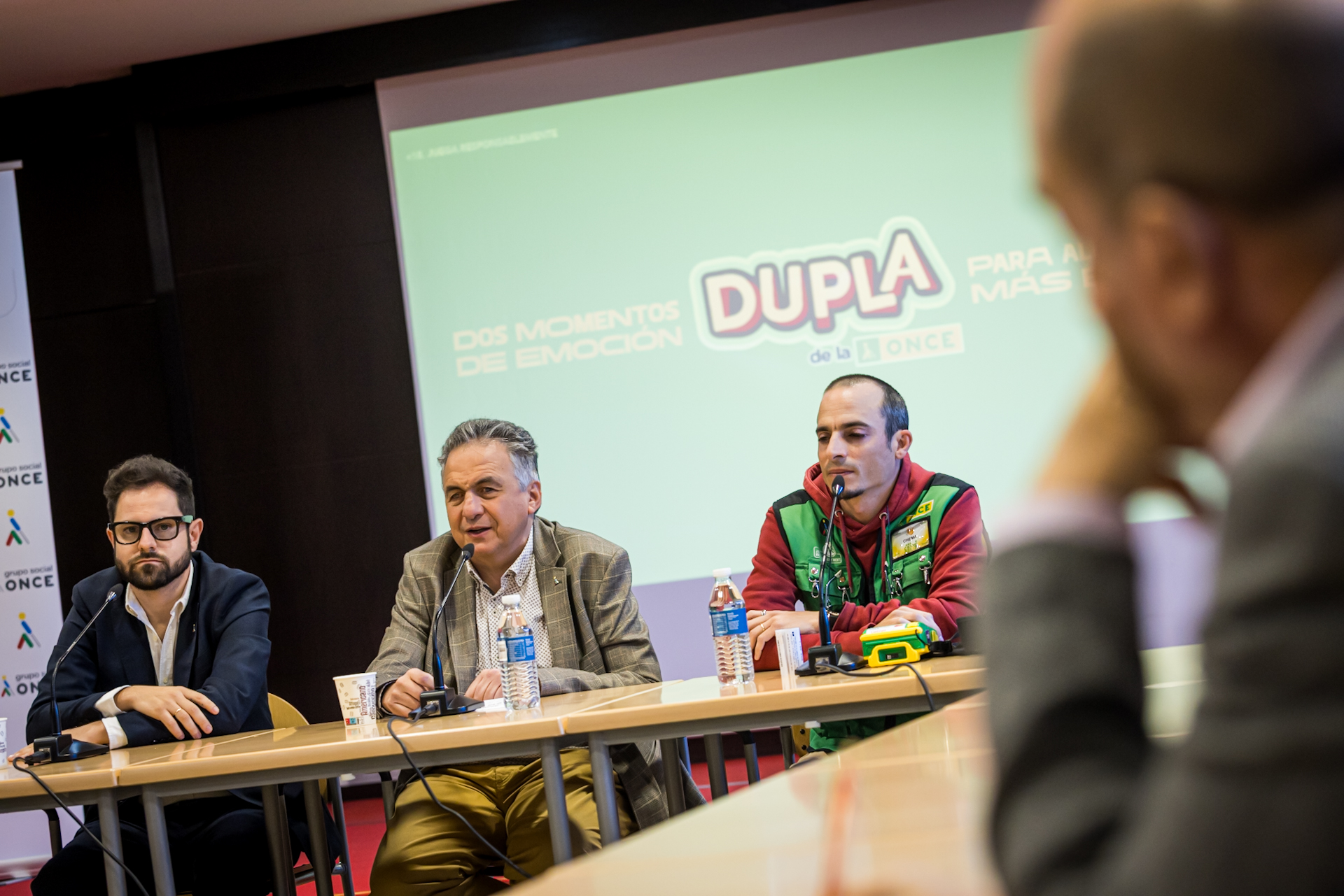 Momento de presentación de DUPLA